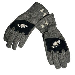 Philadelphia eagles tech glove Under Armour Gray Gloves football sports youth Sm